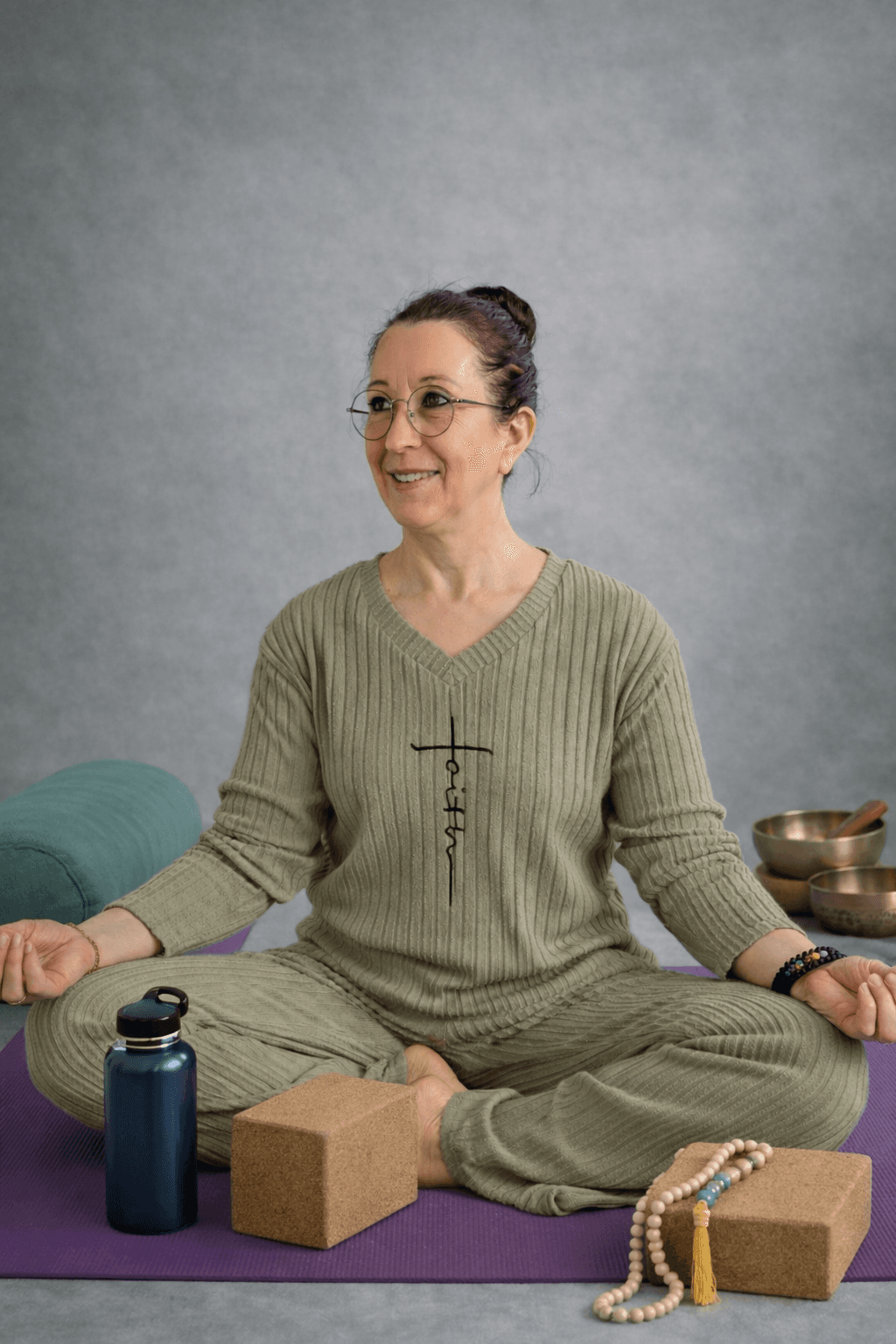 Porträt der Yogalehrerin Olga Garbusa